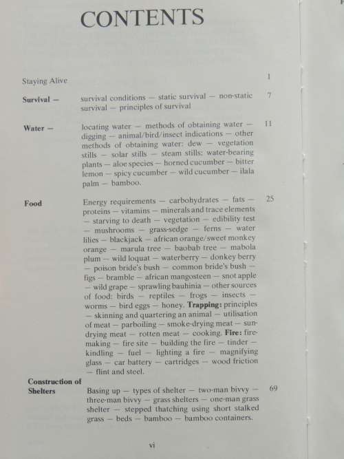 Staying Alive - A Southern African Survival Handbook - Ron Reid-Daly