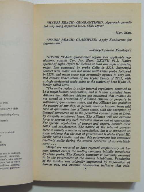 Sepent`s Reach - CJ Cherryh