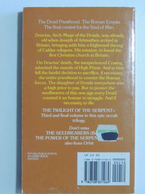The Twilight of the Serpent - 3rd and Final Volume in Trilogy - Peter Valentine Timlett