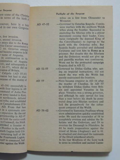 The Twilight of the Serpent - 3rd and Final Volume in Trilogy - Peter Valentine Timlett