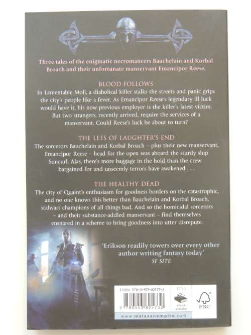 First Collected Tales Bauchelain and Korbal Broach - 3 Short Novels of the Malazan Empire - Erikson