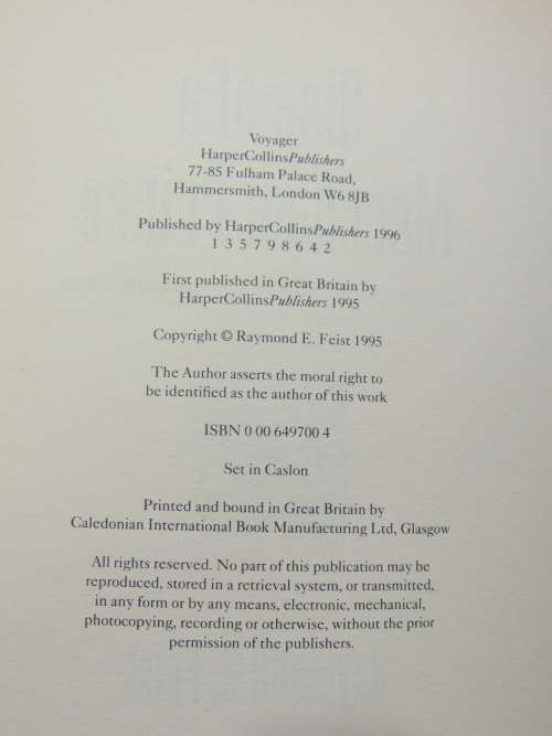 Rise of a Merchant Prince - Serpentwar Saga Volume 2 - Raymond E Feist