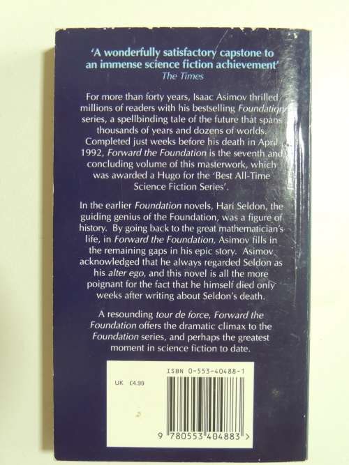 Forward  the Foundation - The Final Chapter - Isaac Asimov