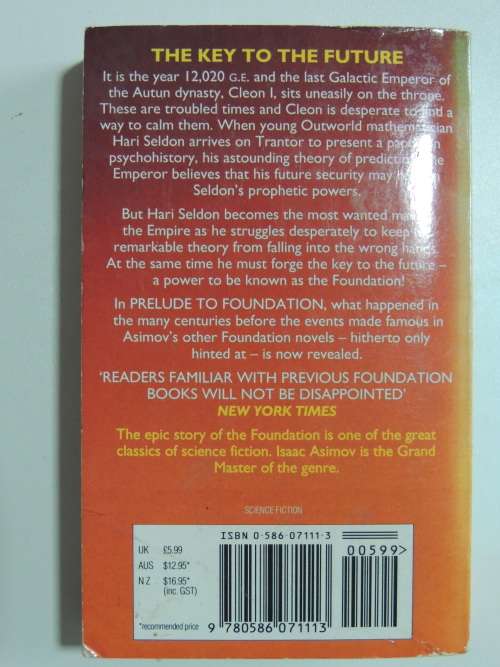 Prelude to Foundation - Isaac Asimov