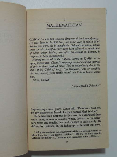 Prelude to Foundation - Isaac Asimov