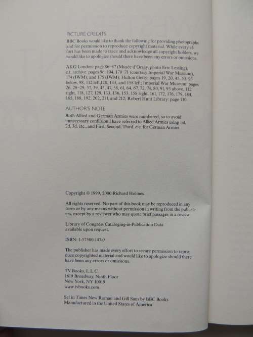 The Western Front - Richard Holmes