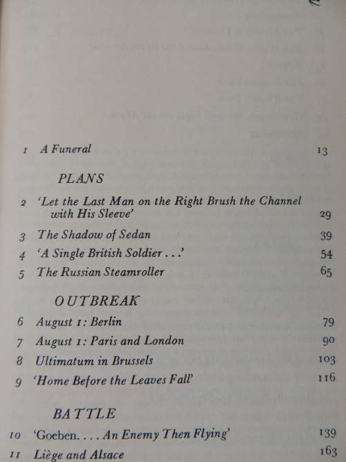 The Guns Of August     Barbara W. Tuchman