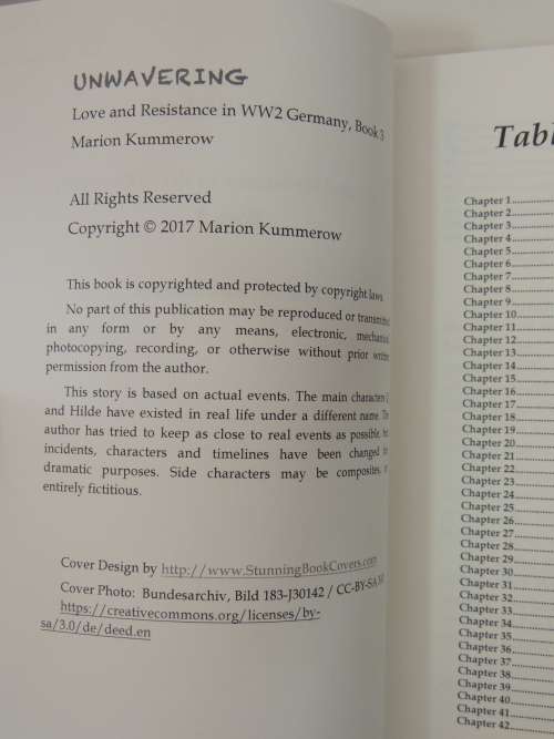 World War 2 Trilogy - Unrelenting, Unyielding, Unwavering - 3 Books - Marion Kummerow