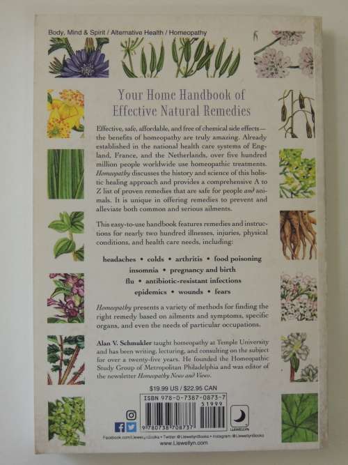 Homeopathy - An A to Z Home Handbook - Alan Schmukler