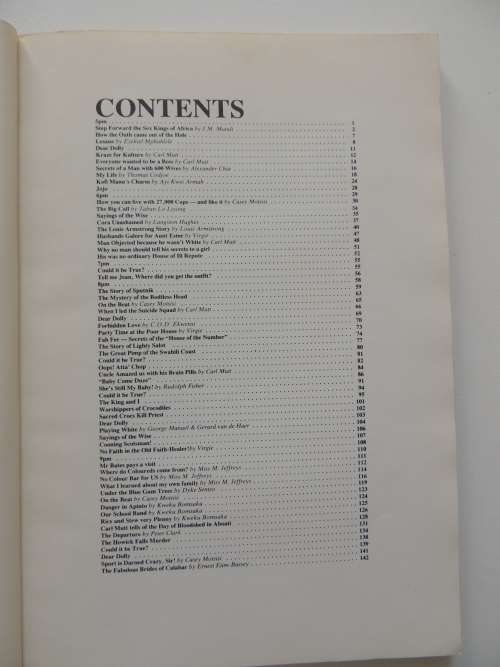 The Beat of DRUM Volume 4 - The Bedside Book - Ed JRA Bailey, H Lunn 1951-1984