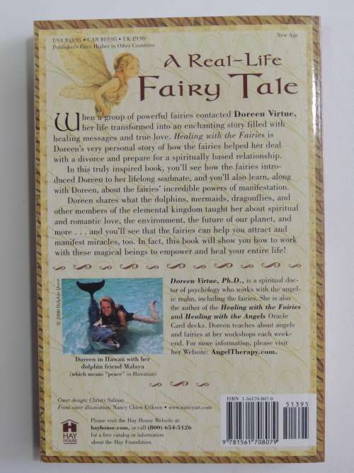 Healing With The Fairies - Messages, Manifestations nd Love from the World of Fairies -Doreen Virtue