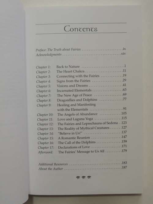 Healing With The Fairies - Messages, Manifestations nd Love from the World of Fairies -Doreen Virtue