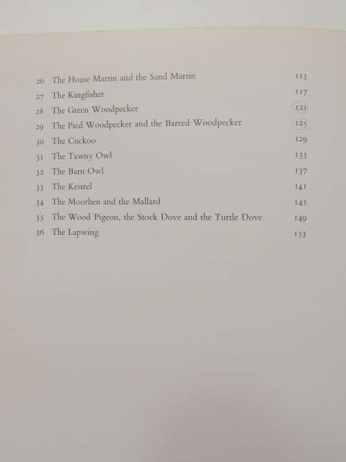 Birds of Town and Village - Paintings by Basil Ede, Text by WD Campbell