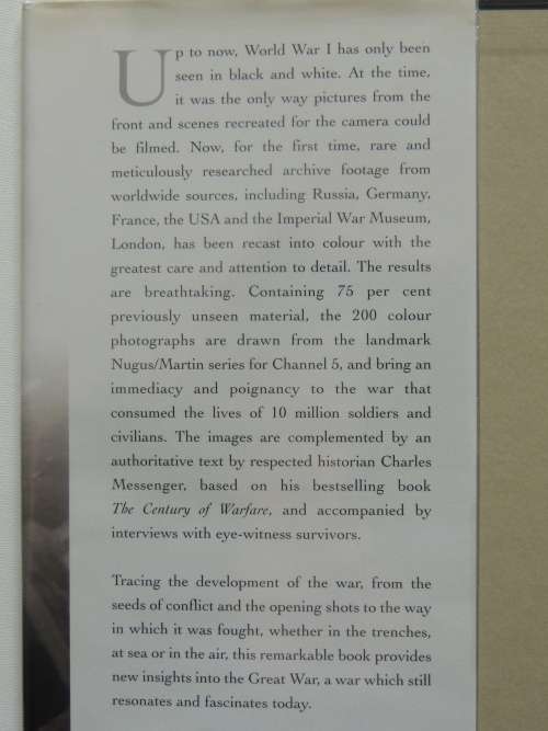 World War 1  In Colour - con. Charles Messenger