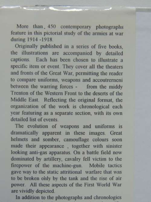 A Photohistory Of World War One - Philip J. Haythornwaite