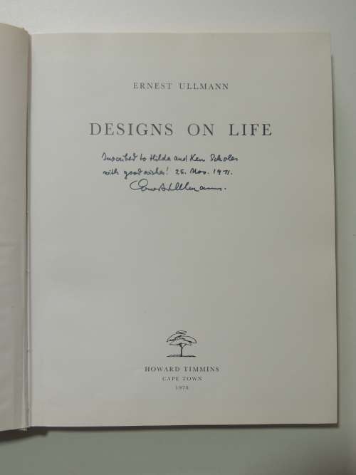 Designs on life - Ernest Ullmann