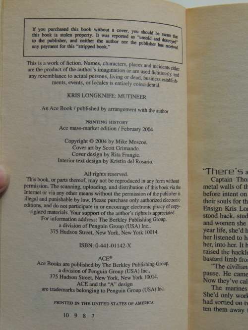 Kris Longknife Mutineer - Mike Shepherd