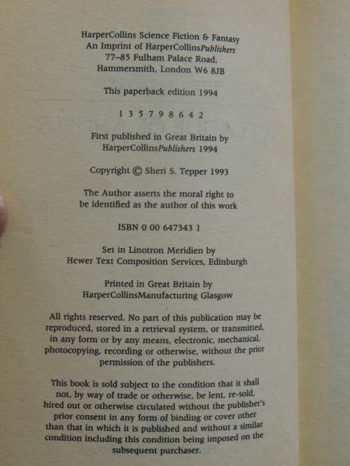 A Plague of Angels - Sheri S Tepper