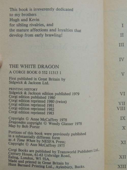 The White Dragon  - Anne McCaffrey