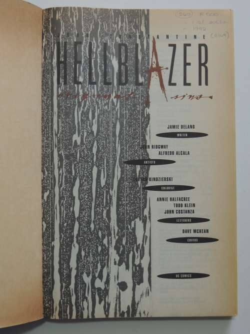 DC Comics - Hellblazer: Original Sins - Jaime Delano