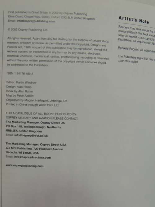 Osprey Men-At-Arms Series: Armies In East Africa 1914-18 - Peter Abbot