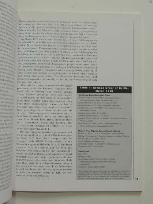 Osprey Men-At-Arms Series: Armies In East Africa 1914-18 - Peter Abbot