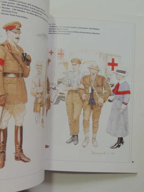 Osprey Men-At-Arms Series: The British Army In World War 1 (3 volumes) - Mike Chappell