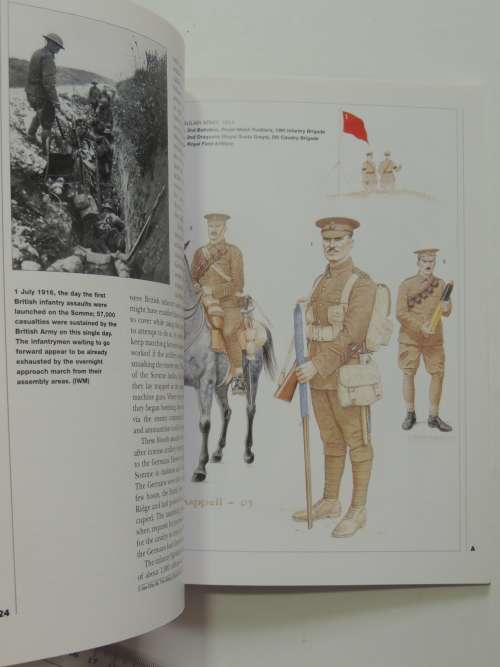 Osprey Men-At-Arms Series: The British Army In World War 1 (3 volumes) - Mike Chappell