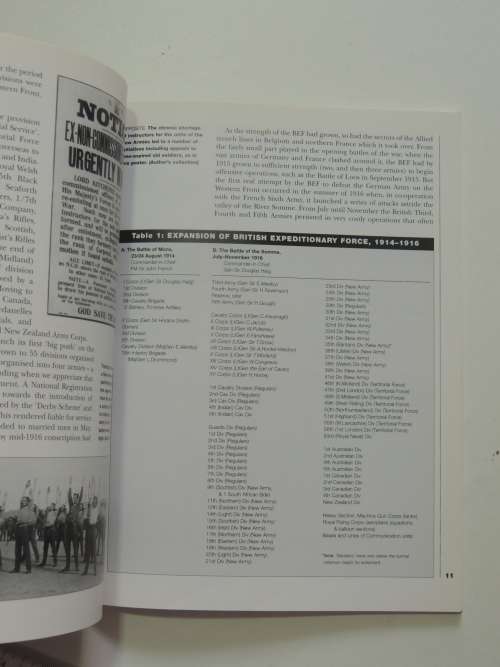 Osprey Men-At-Arms Series: The British Army In World War 1 (3 volumes) - Mike Chappell