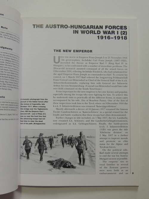 Osprey Men-At-Arms Series: The Austro-Hungaraian Forces In World War 1 (1) and (2) - Peter Jung