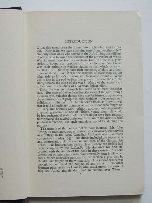 I Flew for the Fuhrer - The Story of a German Airman - Heinz Knoke, John Ewing
