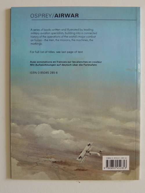 Osprey Airwar 14  Series: British Fighter Units Western Front 1914 -16 - Alex Revell