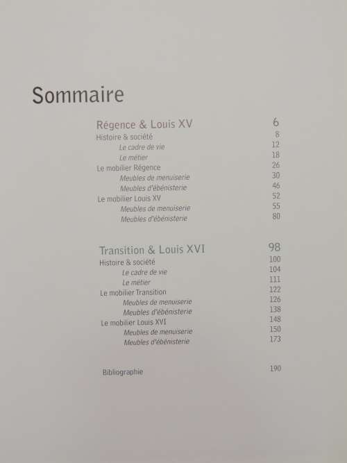 Mobilier: Régence Louis XV, transition Louis XVI (Mobilier de style) (French Edition)- Claude-Paule