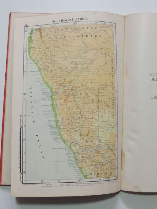 The Times War Atlas andGazetteer 40Colour Maps OfThe War Areas Statistics Relating ToThe Belligerent