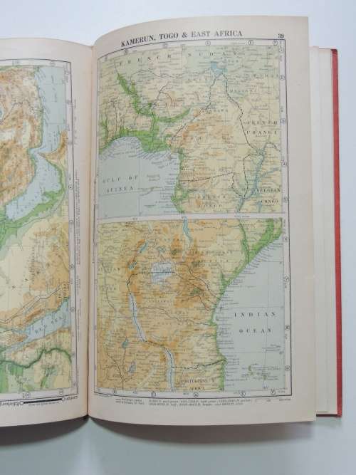 The Times War Atlas andGazetteer 40Colour Maps OfThe War Areas Statistics Relating ToThe Belligerent