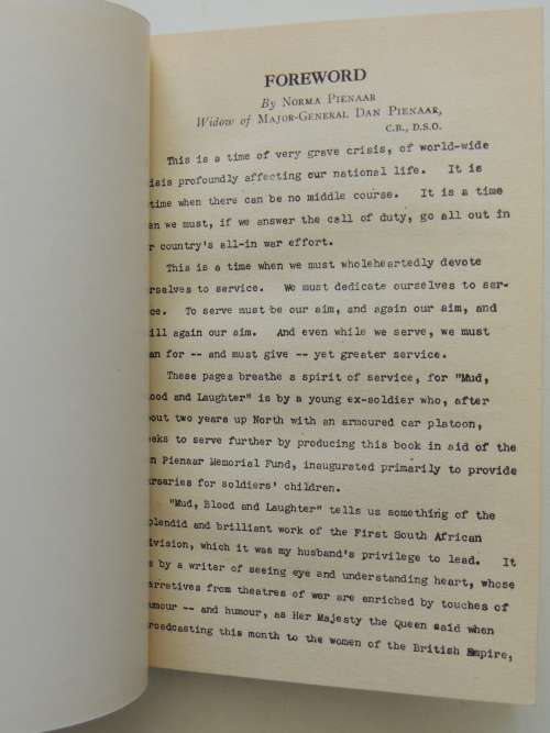 Mud, Blood And Laughter - Maurice Broll