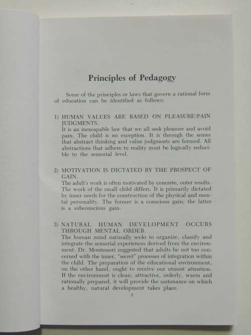 Montessori Class Management - Franco Albanesi