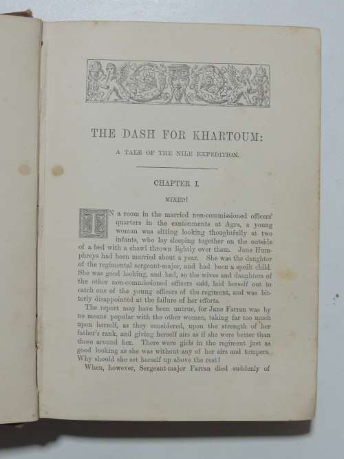 The Dash for Khartoum - A Tale of the Nile Expedition - GA Henty