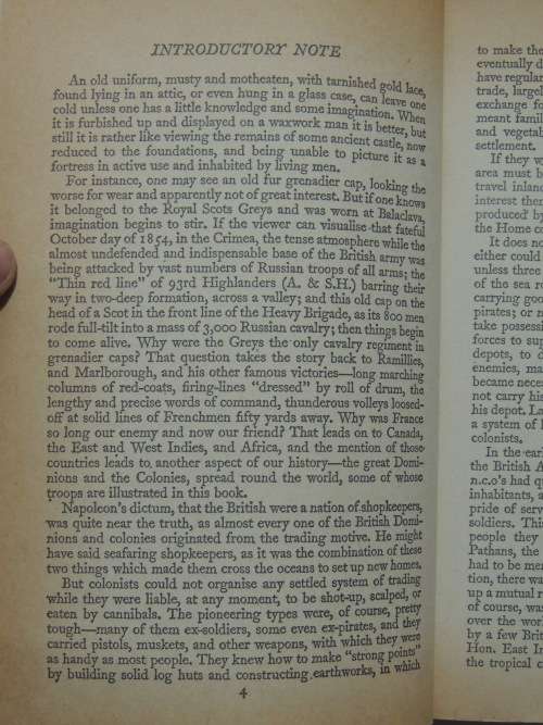 Military Uiforms of Britain and the Empire- Major RM Barnes