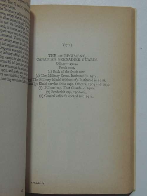 Military Uiforms of Britain and the Empire- Major RM Barnes