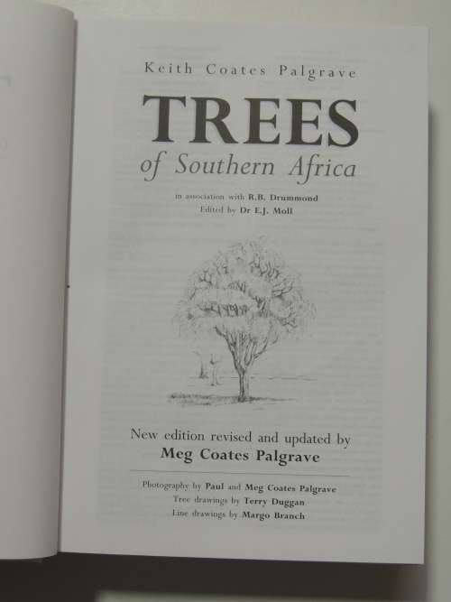 TREES of Southern Africa - 3rd Ed. - Keith and Meg Coates Palgrave