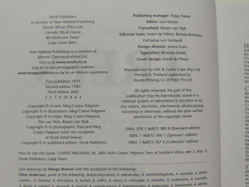 TREES of Southern Africa - 3rd Ed. - Keith and Meg Coates Palgrave