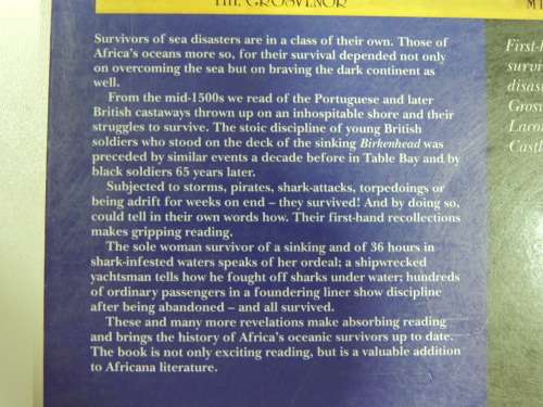 Survivors Of Africa`s Oceans - Ian Uys