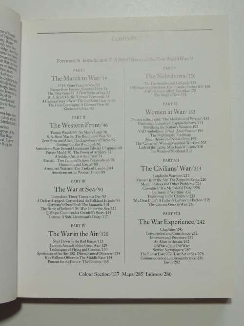 The Imperial War Museum Book Of The First World War - Malcolm Brown