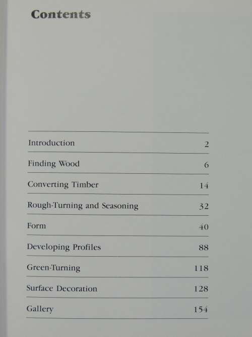 Turned-Bowl Design - Richard Raffan