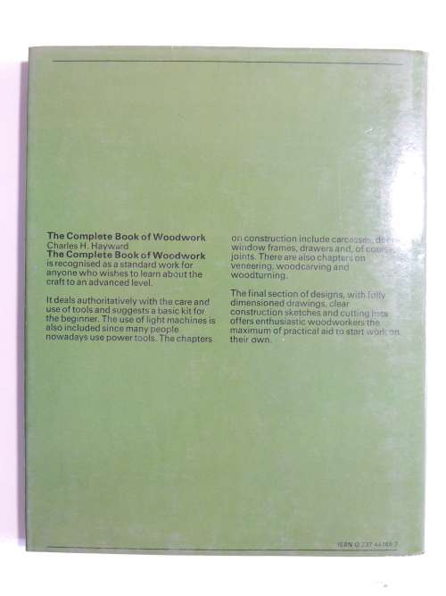 Woodwork Joints - Charles H Hayward