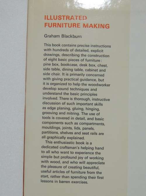 Illustrated Furniture Making - Graham Blackburn