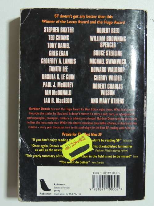 The Mammoth Book of Best New Science Fiction 12th Annual Collection - Ed. Gardner Dozois