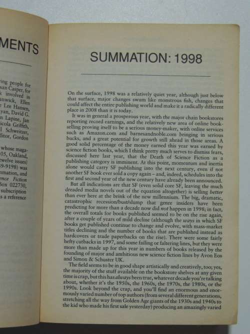 The Mammoth Book of Best New Science Fiction 12th Annual Collection - Ed. Gardner Dozois