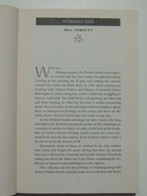 Nebula Awards Showcase 2010 - The Year`s Best SF and Fantasy - Ed. Bill Fawcett